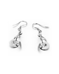 925银晶石耳坠HDJ00805